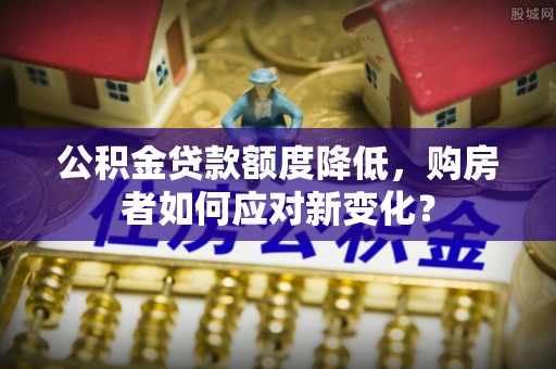 六甲公积金贷款额度降低，购房者如何应对新变化？