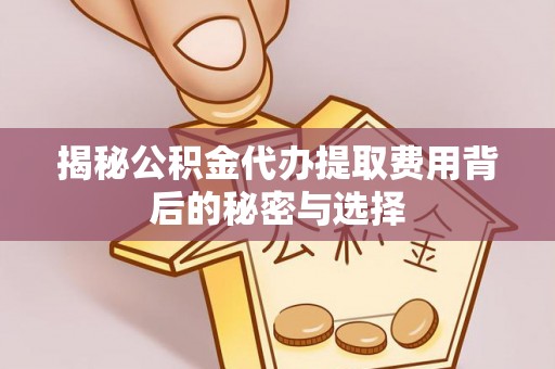 六甲揭秘公积金代办提取费用背后的秘密与选择