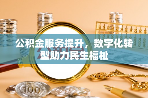 六甲公积金服务提升，数字化转型助力民生福祉
