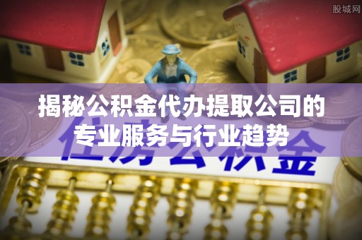 六甲揭秘公积金代办提取公司的专业服务与行业趋势
