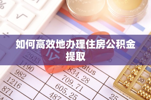 六甲如何高效地办理住房公积金提取